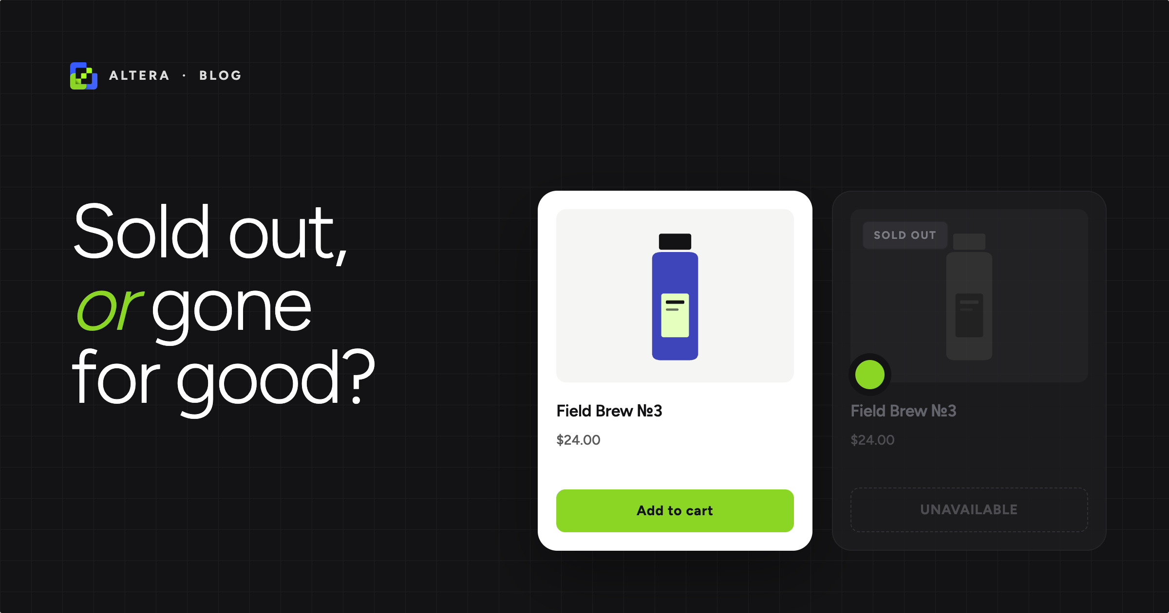 Notes from the Altera team