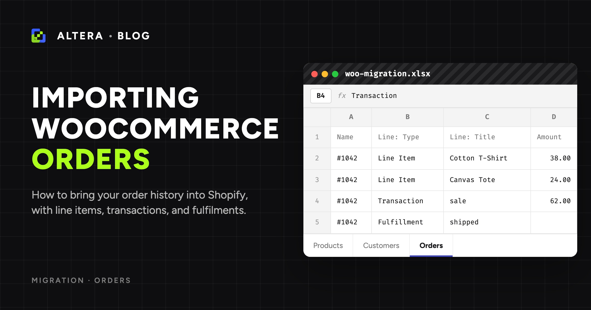 Importing WooCommerce Orders into Shopify